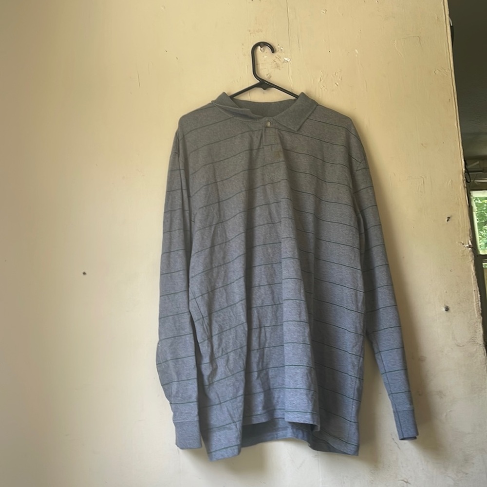 2xl long sleeve polo